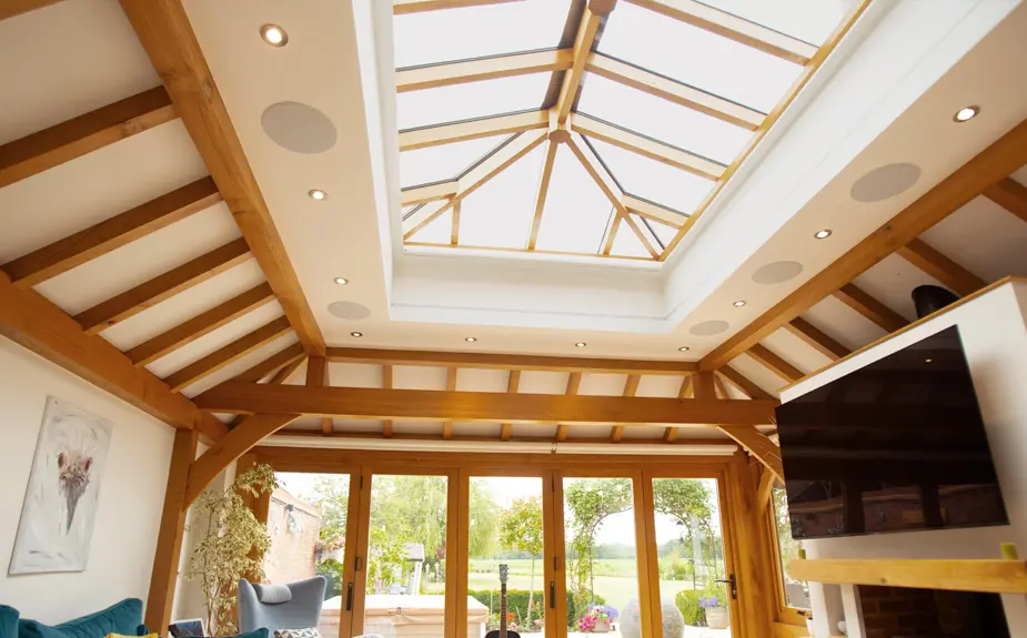 Bespoke Lantern Roof Roller Blinds