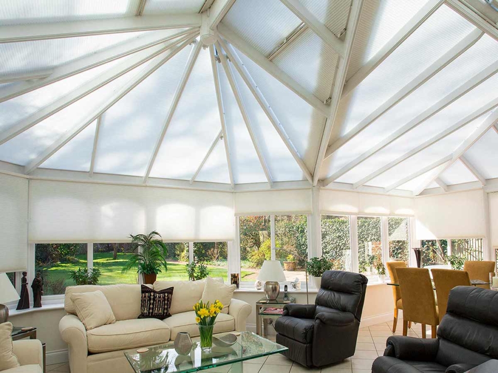 Duette® Conservatory Roof & Side Blinds